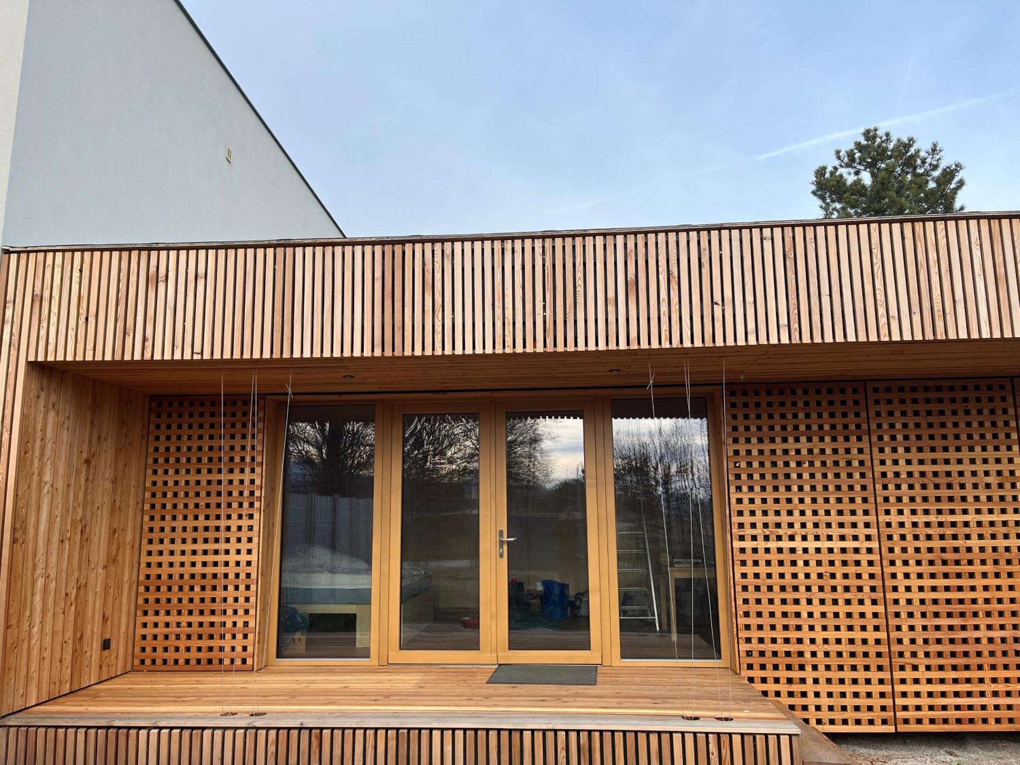 Villa Tiny House Brunn Am Gebirge Exterior foto